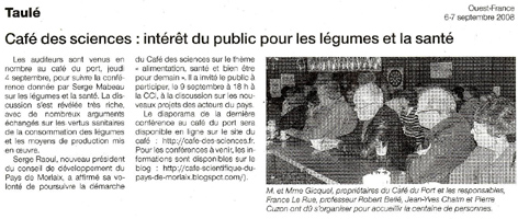 Presse compte-rendu
