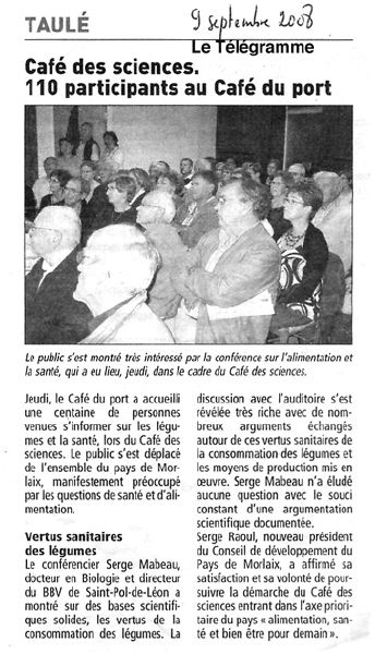 Presse compte-rendu