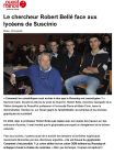 Le chercheur Robert Bellé face aux lycéens de Suscinio